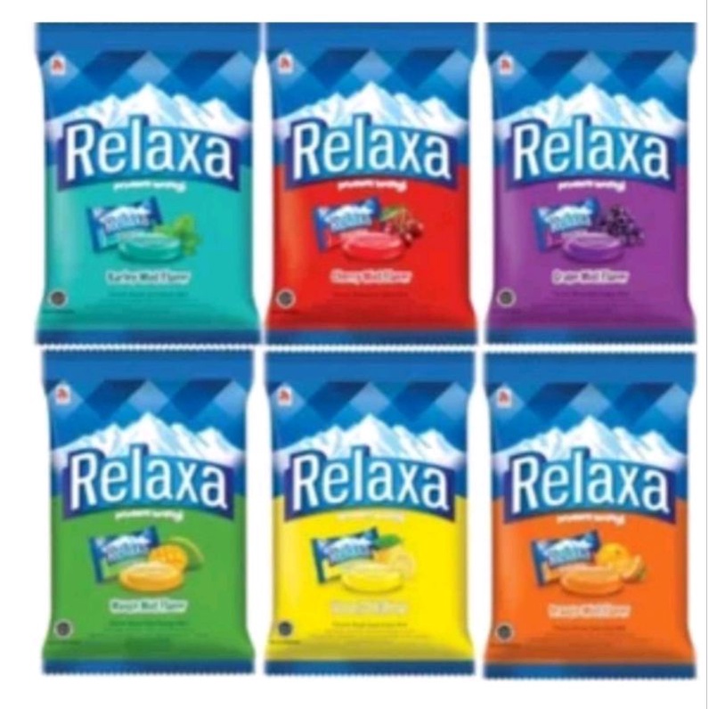 

Relaxa permen wangi 125gr isi 50pcs