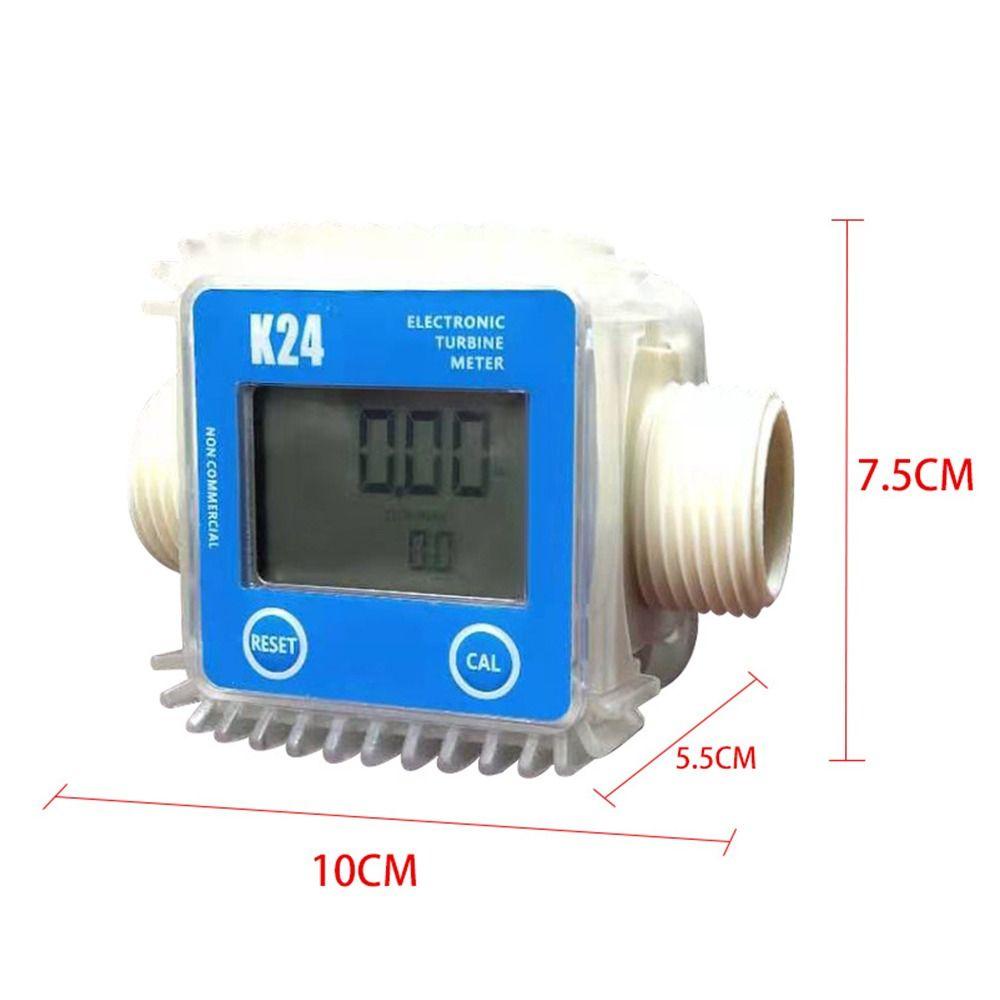 POPULAR Populer Meteran Minyak Solar Digital Pengukur Arus Flow Meter Flowmeter Komersial Profesional