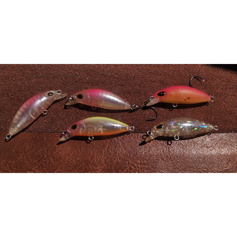 storm gomoku minnow 35mm suspensing lure UL 5pcs