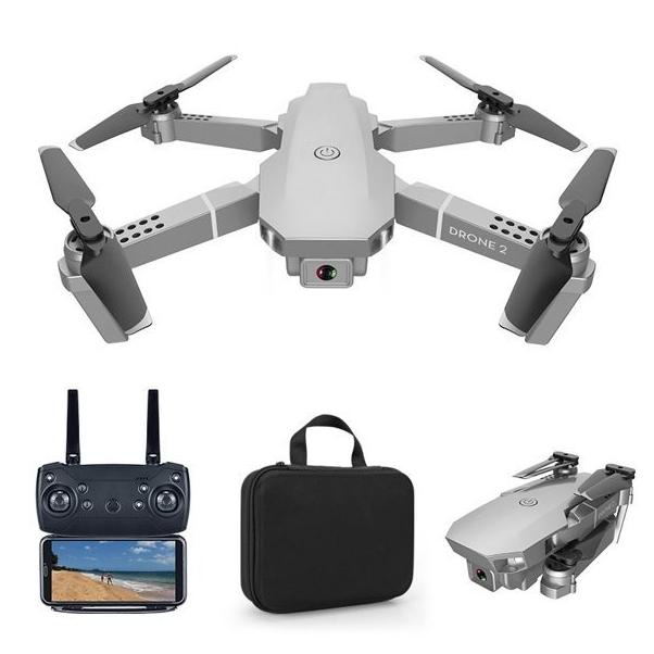 [ Promo ] Drone Mini E68 Rc Drone 4K Hd Camera Wifi Fpv Quadcopter - Drone Kamera Dan Aksesoris