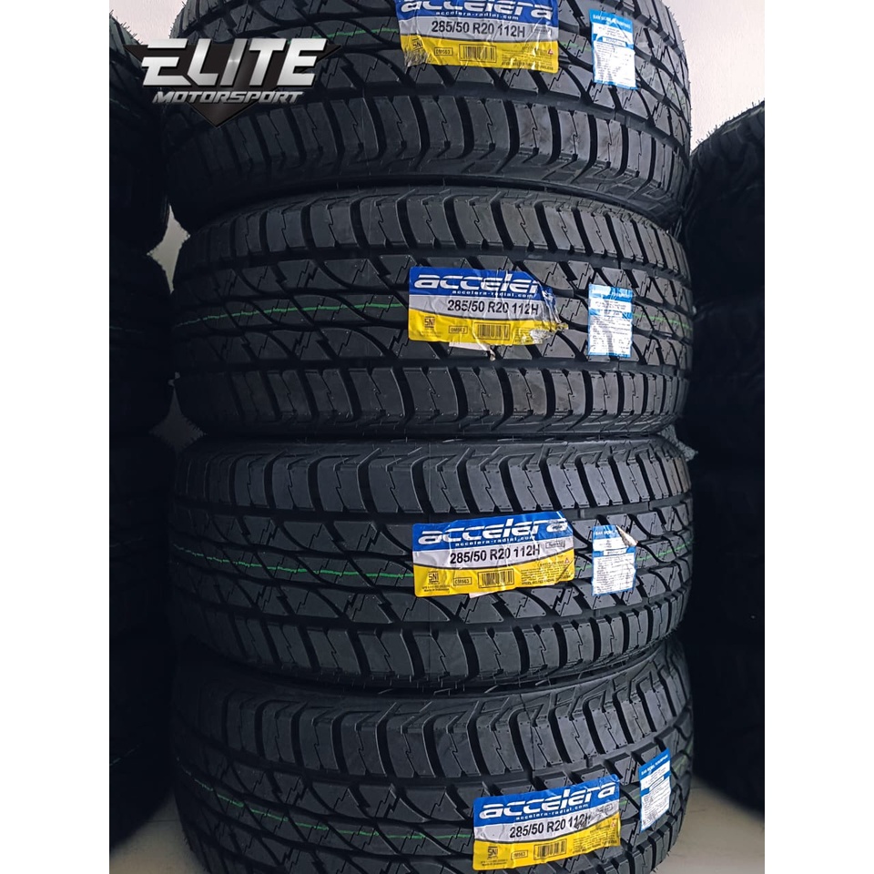 Ban Merk Accelera Ukuran 285 50 R20 Ban Mobil Pajero Fortuner VRZ