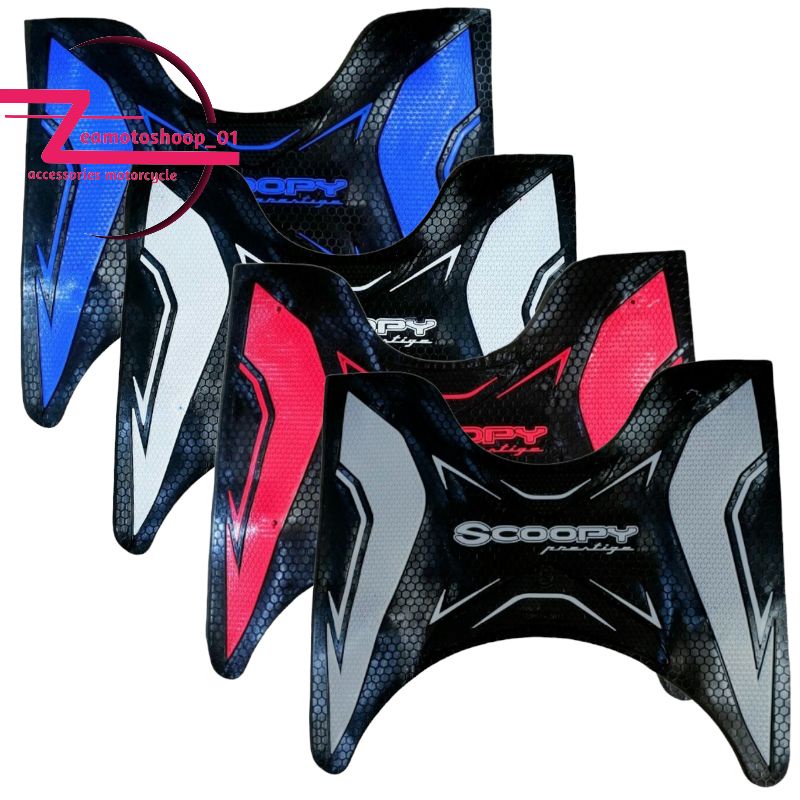 MONSTER KARPET MOTOR SCOOPY-PIJAKAN KAKI SCOOPY 2022-ALAS KAKI MOTOR SCOOPY