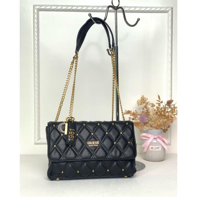 Guess Triana Convertible Crossbody Flap Bag Original / Tas Guess Original New / Guess Bag Original /