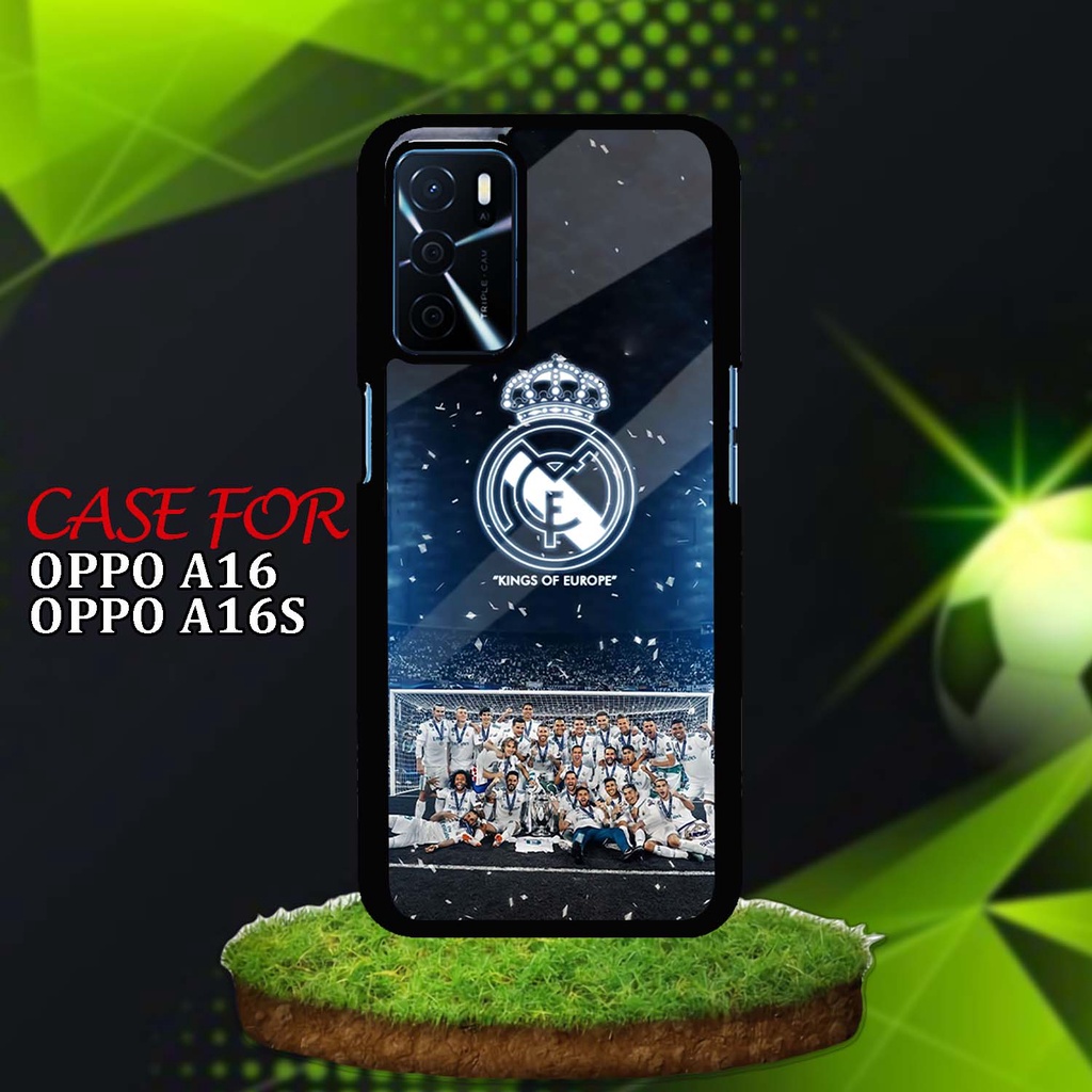 CASE GLOSSY OPPO A16 | CASING HP KILAU Motif BOla RM