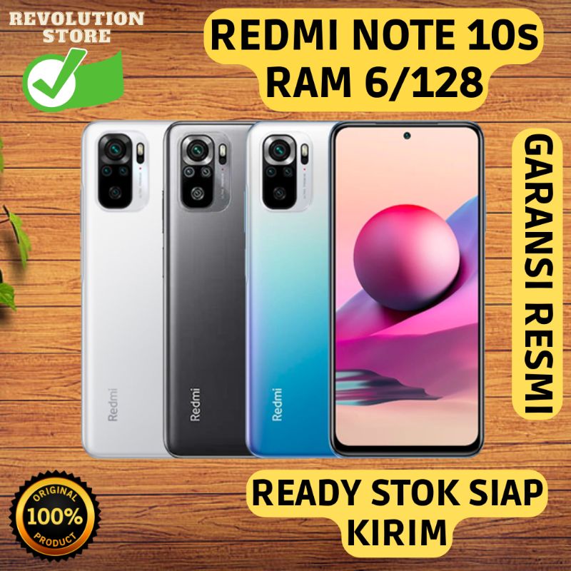 Xiaomi Redmi Note 10s 6/128 Garansi Resmi