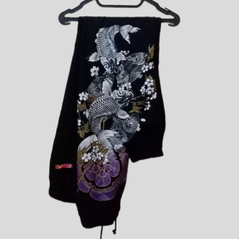 Celana Jogger Sukajan Koi Blossom