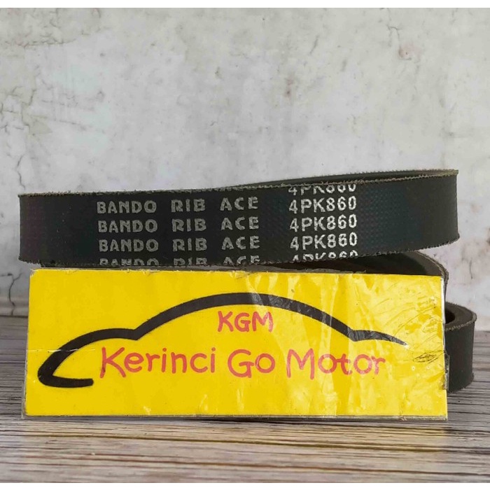 BANDO VAN BELT 4PK 860 RIB BELT TALI KIPAS 4PK-860 FAN BELT ALUR