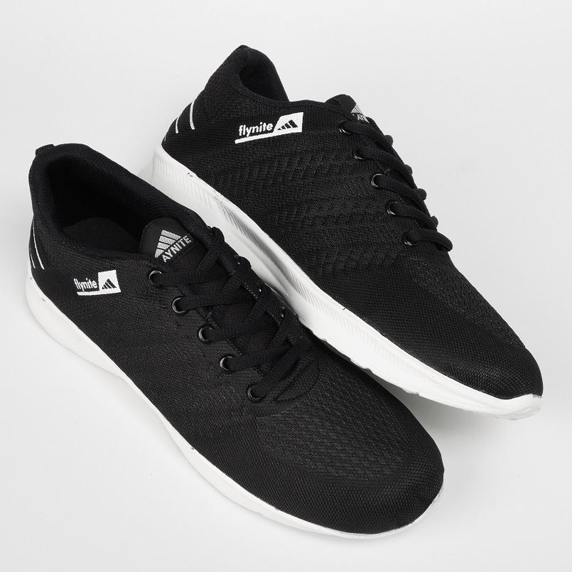 Sepatu Sneakers Pria Wanita Logo Timbul Emboss - Sepatu Korea Fashion Import Sport Shoes Casual sekolah
