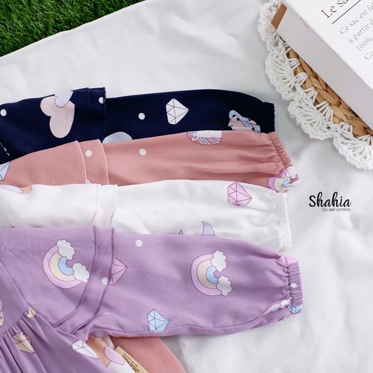 Terbaru SHAHIA - Unicorn Oneset Setelan Celana Anak