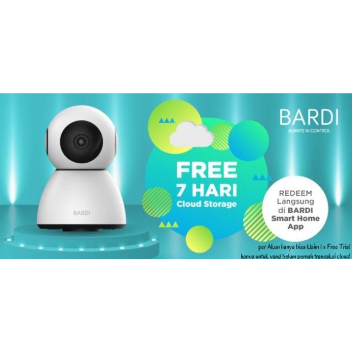 BARDI SMART IP CAMERA INDOOR PTZ PAN TILT ZOOM