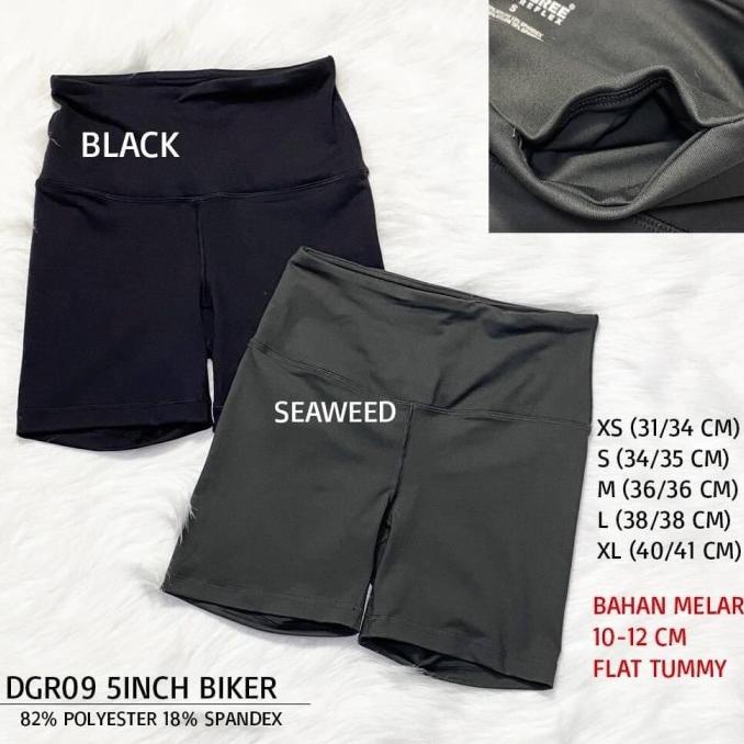 Celana Legging Pendek Wanita Murah 90 Degree 5 Inch Short 10 Warna Termurah