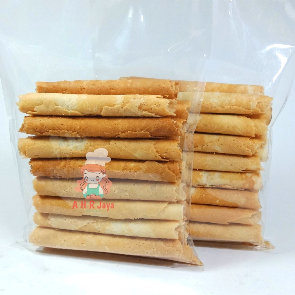 

KUE SEMPRONG ROLL 250gr / OLEH OLEH JAKARTA / KUE KAPIT / EGG ROLL / Semprong Gulung