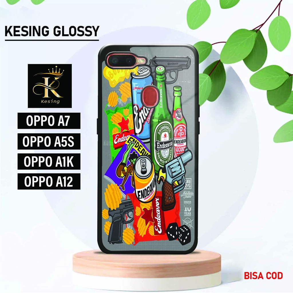 Case Oppo A5S / A7 / A11K / A12 - Pelindung Hp Oppo - Fashion Case Glossy - Case Pria - Case Wanita 