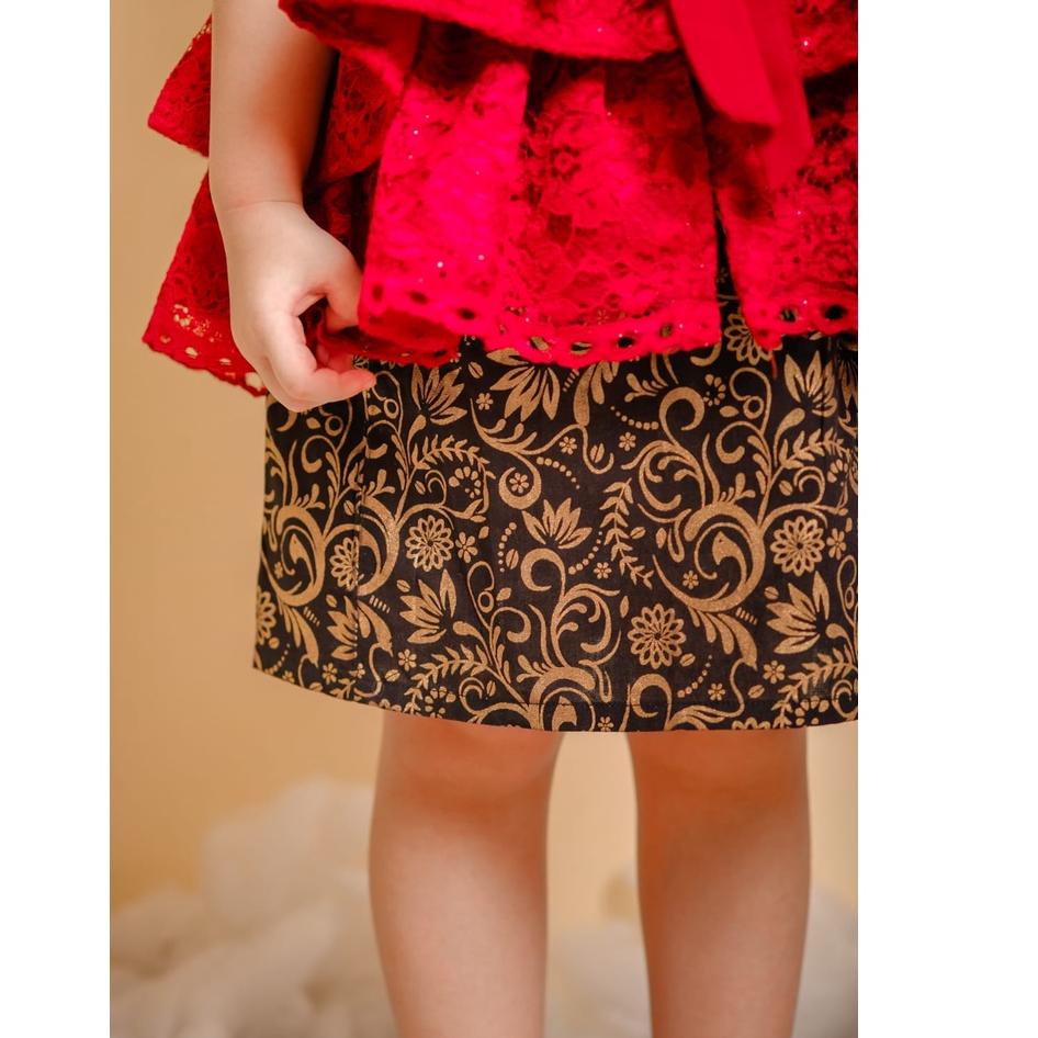 Kebaya Anak/Kebaya Modern Anak Prilly Ready Rok Hitam "MLG.18Oc22ž"