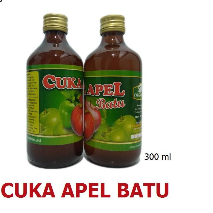 

SALE!!Cuka Apel Batu Organik Malang 300 ml|SQ9