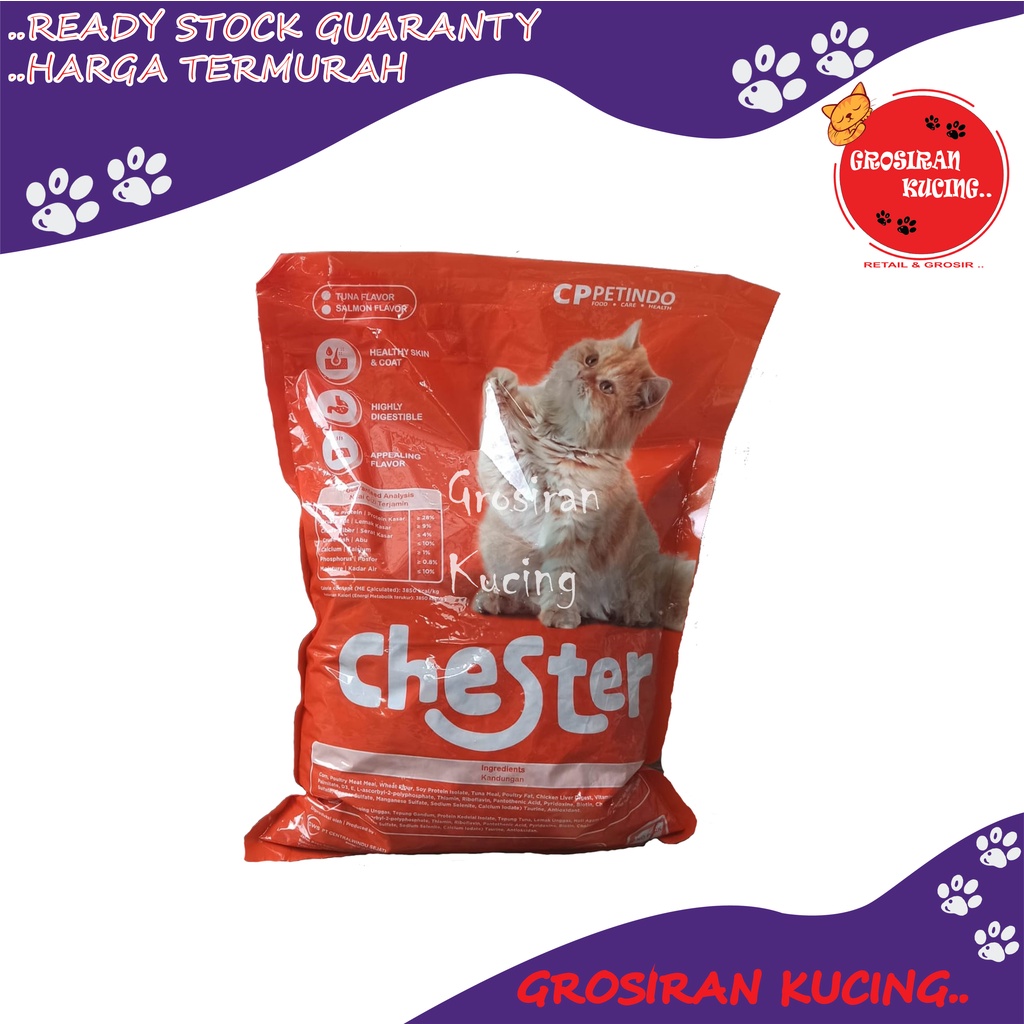 Chester 20kg Makanan Kucing Murah