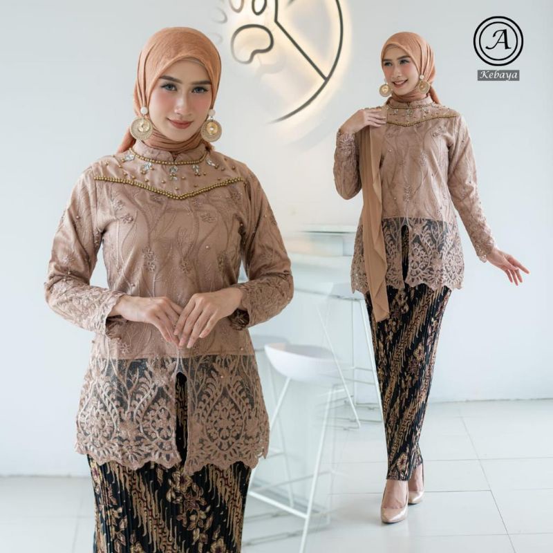 Jual SET KEBAYA SELENDANG / SERAGAM KEBAYA / KEBAYA MODERN / KEBAYA ...