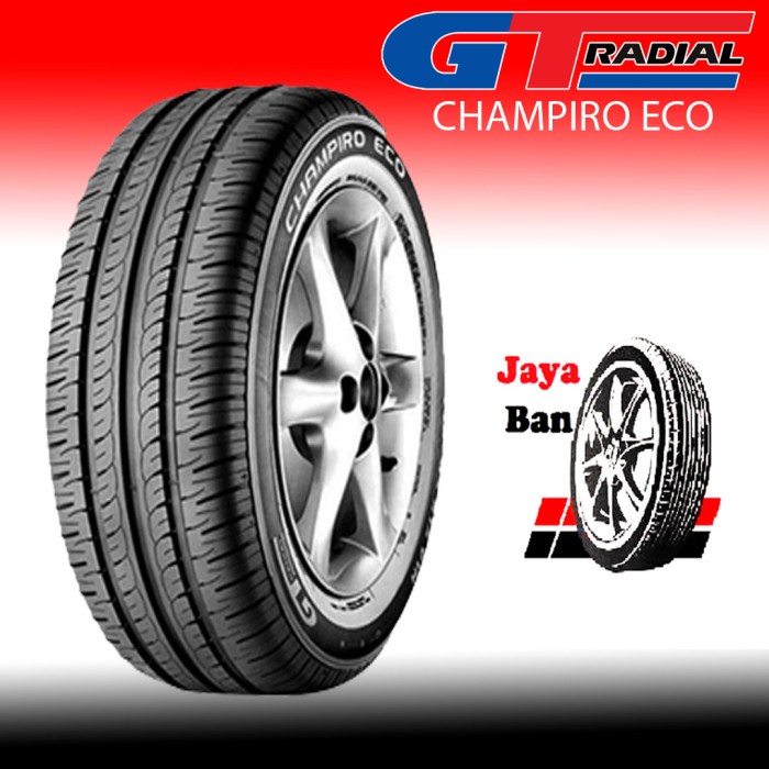 GT Gajah Tunggal Champiro eco Ban Mobil Brio Rs Jazz