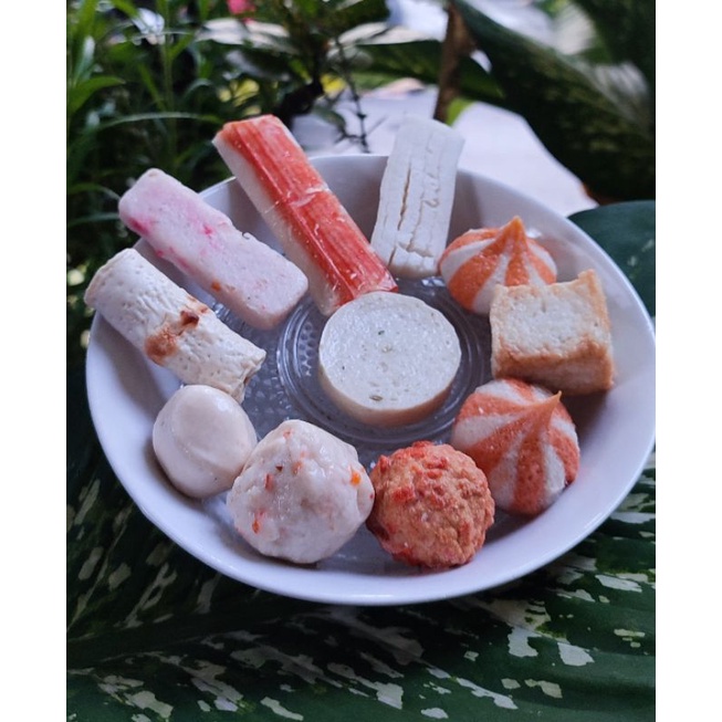 PAKET RAME RAME SUKI BUMBU KUAH TOMYAM STEAMBOAT MIX BAKSO IKAN PREMIUM FROZEN SHABU SHABU