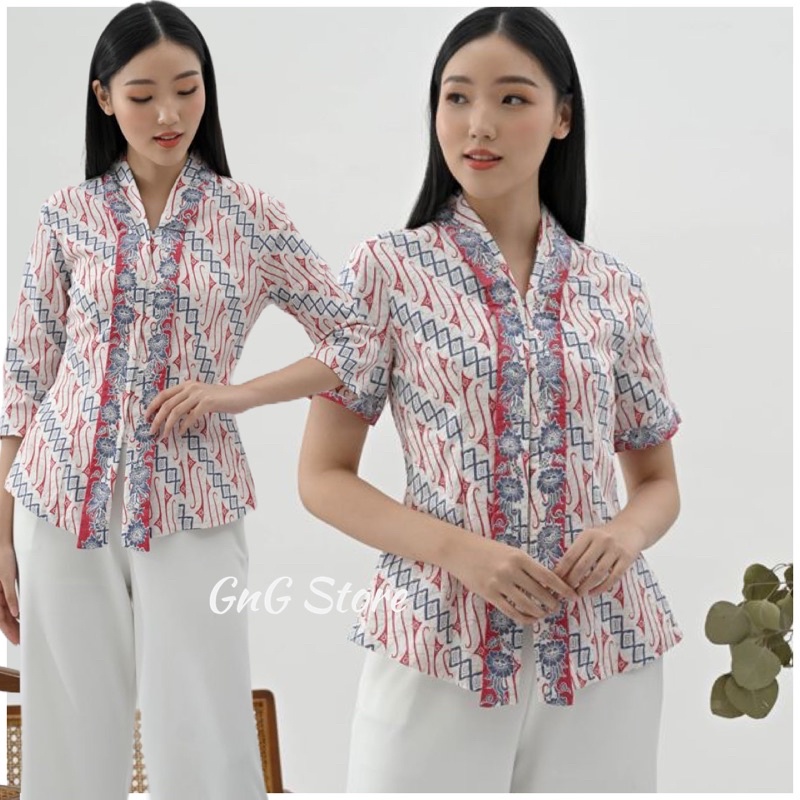 Atasan Batik 292 WIB/ 292P WIB/ Blouse Batik Wanita