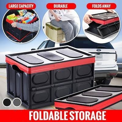 Kotak Penyimpanan Bagasi Mobil Model Lipat Car Storage Box