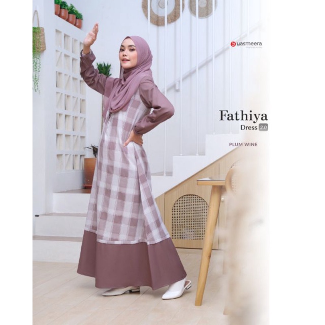 FATHIYA DRESS BY YASMEERA DRESS CANTIK TERBARU