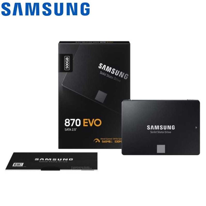 SSD Samsung 870 EVO 1TB GB 2.5&quot; Internal 3D Nand SATA III