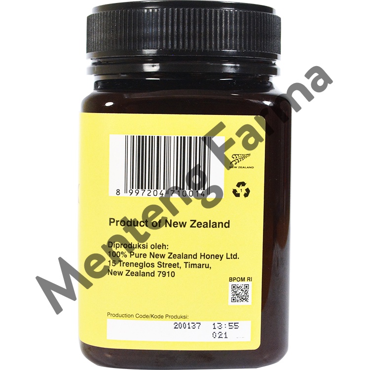 Manuka Honey Hillary Farm - 100% Madu Manuka New Zealand