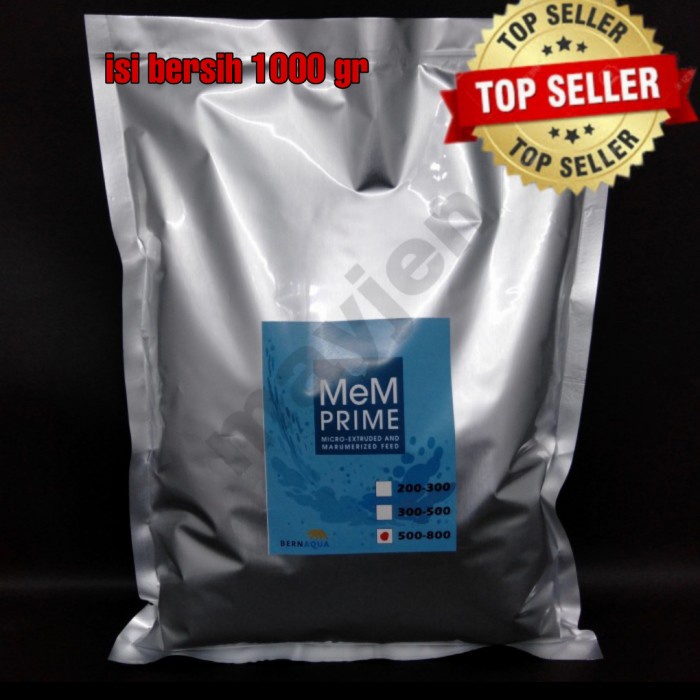 Pakan Pelet Mem prime 500-800 1Kg
