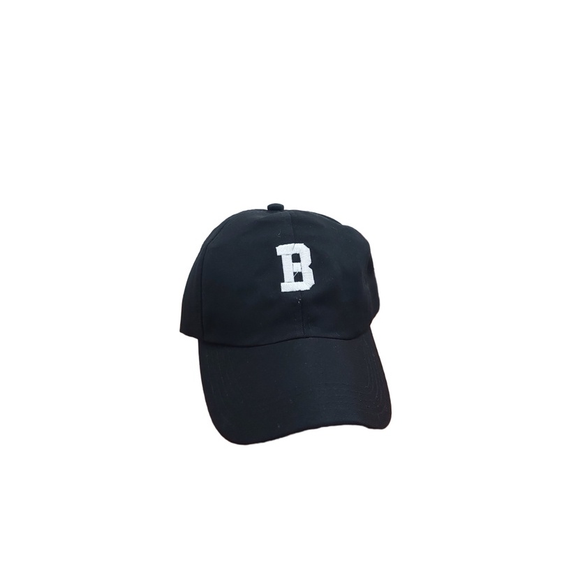 Topi Huruf / Topi Alphabet Bordir Timbul Laki Perempuan Remaja Dewasa Ring Besi Kualitas Premium