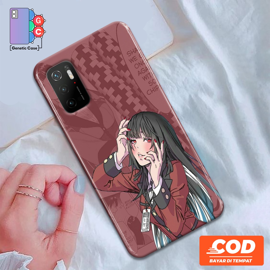Casing Case Anime Kakegurui Keren Lucu - Casing Semua tipe Hp ( All Type ) - Case Oppo A1K A16 A16E 