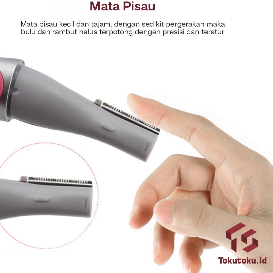Terbaik Alat Cukur Rut Kemaluan Penghilang Bulu Rut Pria Wanita Elektrik Bikini Hair Remover And Tri