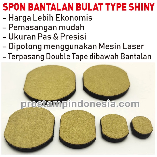 

Limited Spon Bantalan Type Shiny Ukuran Bulat Diskon