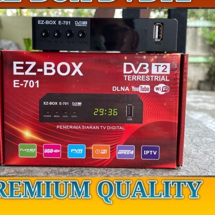 *BEST SELLER* SET TOP BOX EZ-BOX DVB T2 PENERIMAAN SIARAN DIGITAL BISA WIFI&amp;YOUTUBE Segera Dapatkan 