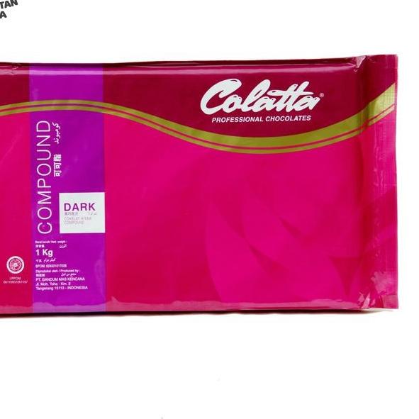 

GROSIR Cokelat Batang - Colatta Dark Chocolate Compound 1kg buruan
