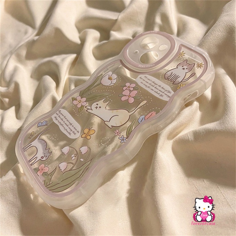 Soft Case Tpu Motif Kartun Kucing Anjing Untuk iPhone 7 8 Plus 6 6s 11 Pro Max XR 12 13 14 Pro Max 14 Plus X XS Max SE 2020