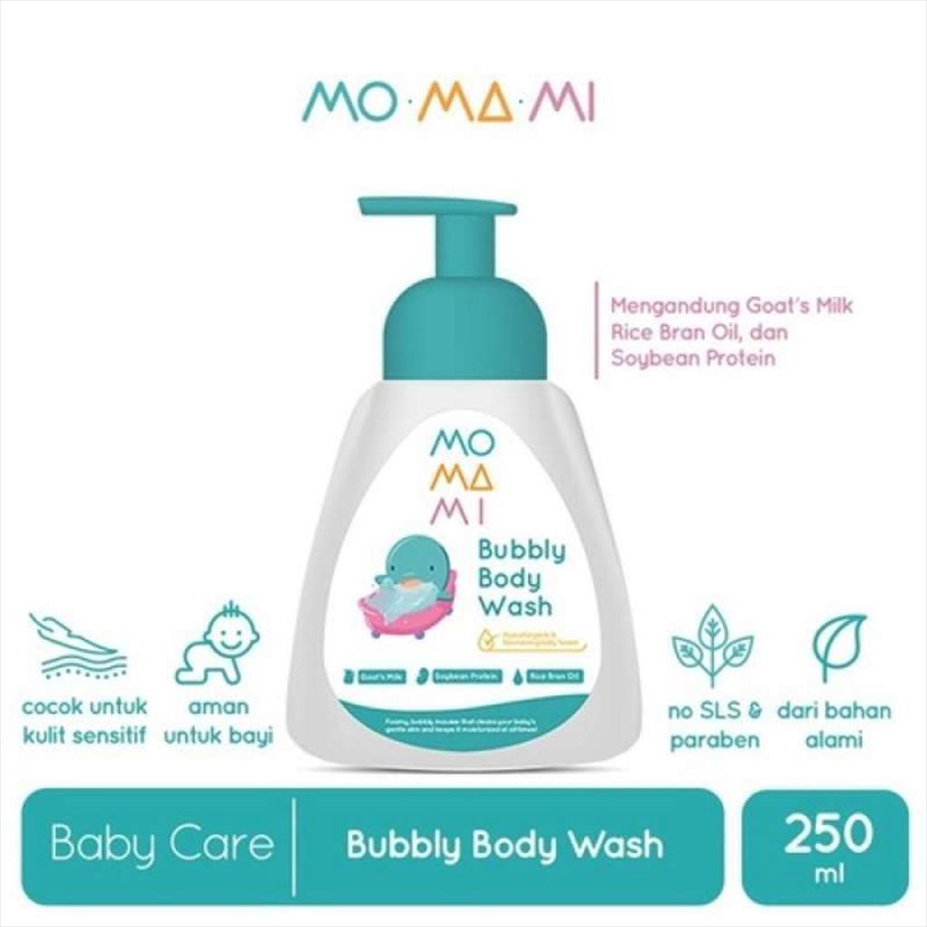 MoMaMi Bubbly Body Wash Pump 250ml Sabun Bayi 126615