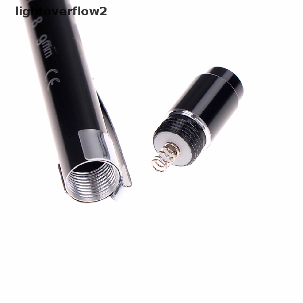 (lightoverflow2) Senter LED Bentuk Pulpen Untuk Dokter / Perawat (ID)