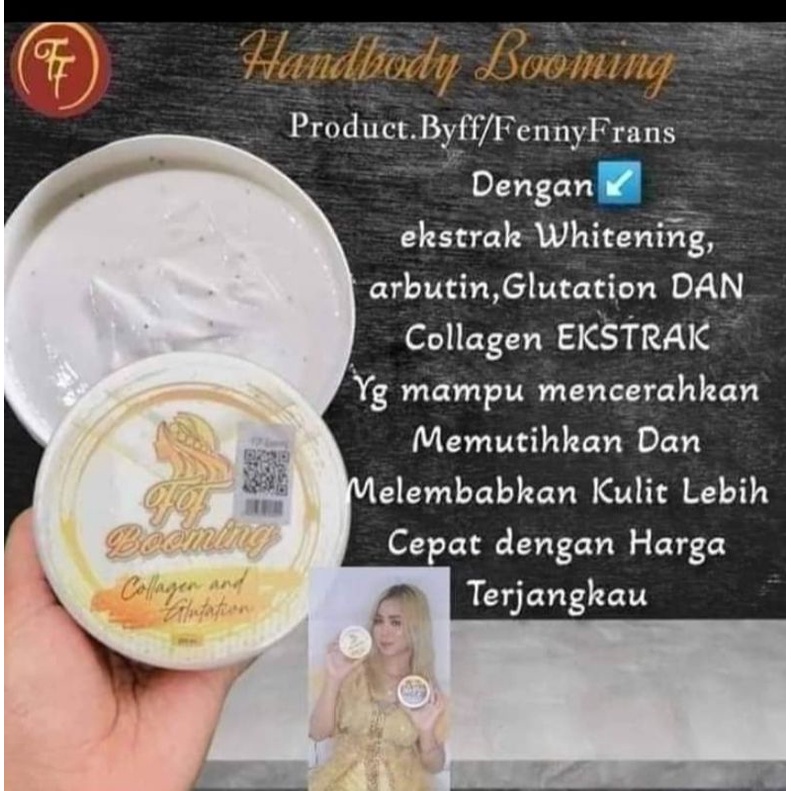 hb booming pemutih pencerah kulit original bpom