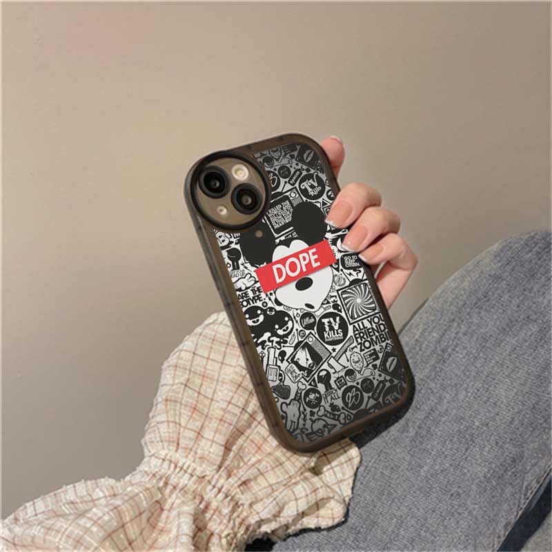 Soft Case Silikon Desain Mickey Popilar Kompatibel Realme C21Y C25Y 5 5i 6i C3 C35 C21 RealmeC11 2021 C25 C15 C12 C2