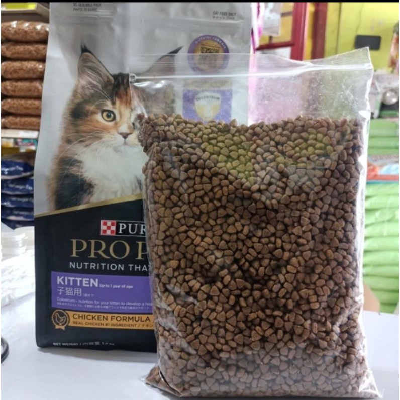 Makanan Kucing Proplan Kitten Chicken Formula Kemasan 1KG / Pro Plan Kitten Chiken