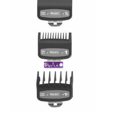 8.8 Terlaris Sepatu Ukuran Clipper Besi Wahl no. 0.5, 1, 1.5 / Clipper Attachment Guard