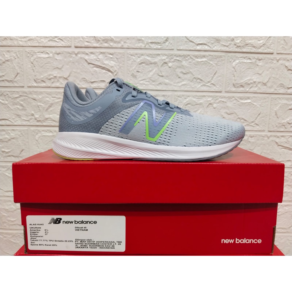 Sepatu Lari NEW BALANCE RUNNING COURSE LIGHT GREY Art. WDRFTLG2