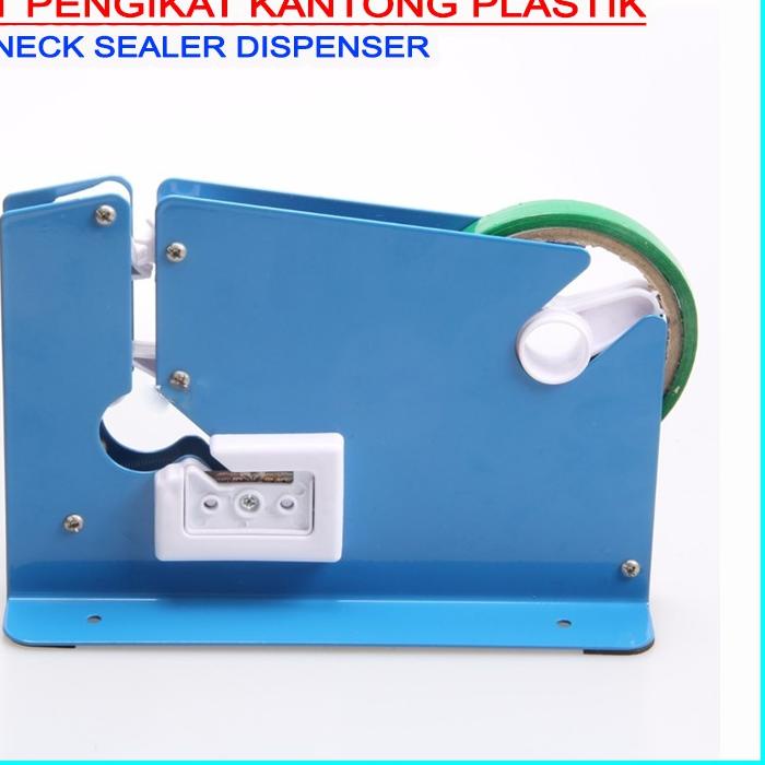 

SALE✅BAG NECK SEALER ALAT PENGIKAT KANTONG PLASTIK BUAH DISPENSER TEMPAT DUDUKAN ISOLASI LAKBAN SEGEL|SQ5