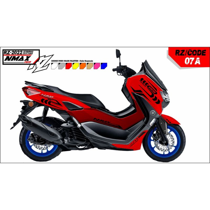 sticker striping lis body yamaha nmax new nmax 2022