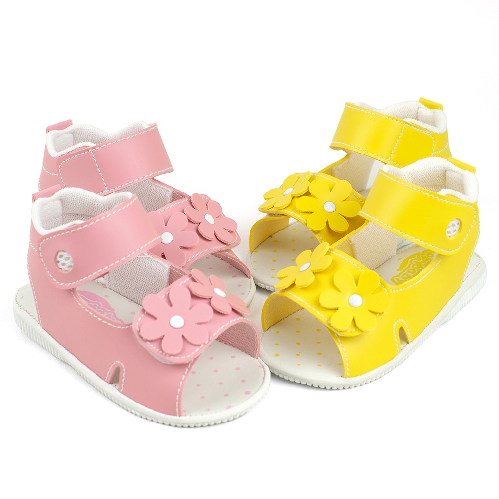 Happy Baby - Sepatu Sandal Bayi Bunyi Perempuan SB-990 YP