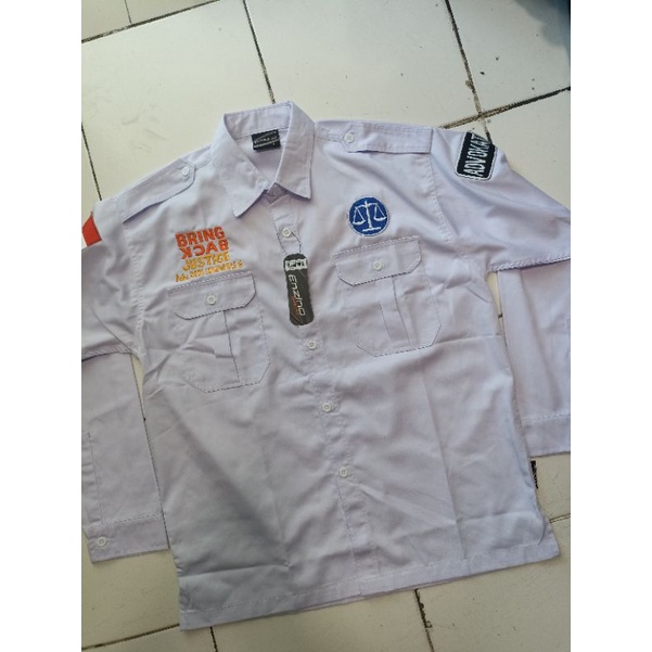 KEMEJA LAWYER/KEMEJA PERADI/KEMEJA PRIA/KEMEJA LAWYER LENGAN PANJANG