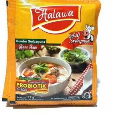

✲Best Seller⁑➽ DWWDA BUMBU MASAK INSTAN PROBIOTIK RASA SAPI 12 SACHET BRAND HALAWA 72 Ready Stok