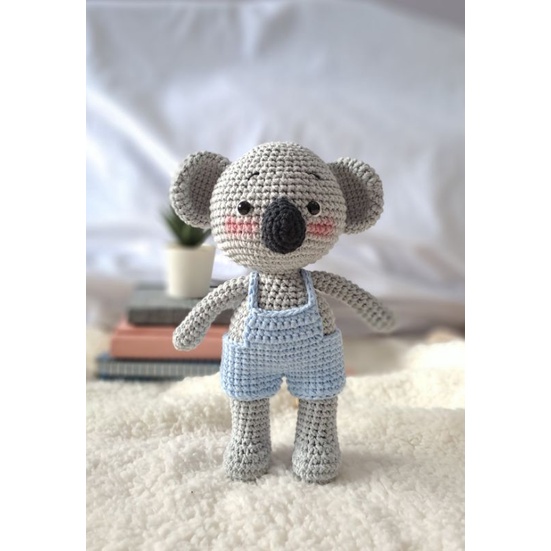 Amigurumi koala doll | boneka rajut | boneka koala