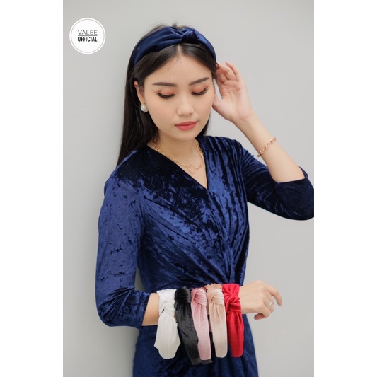 AMEENA HEADBAND | BANDO SIMPUL BLUDRU VELVET PREMIUM